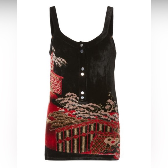 Rare collectors piece Paco Rabanne Cherry Blossom Top from Runway - Picture 4 of 10